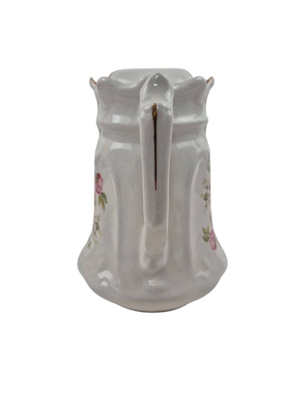 Old Foley James Kent Pitcher Harmony Rose Staffordshire Vintage Ceramic Floral - Picture 7 of 11